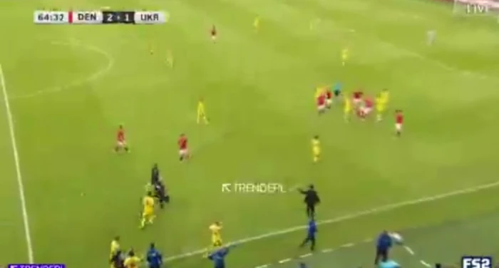 بالفيديو.. إصابة قوية لإيريكسن خلال مواجهة الدنمارك وأوكرانيا