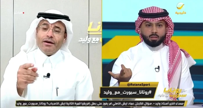 بالفيديو.. الشيخ: ما يحدث في الأهلي سببه الجمهور والإعلام وفيصل زيد يرد: أنا أدرى بمشاكله وكل حديثك متناقض