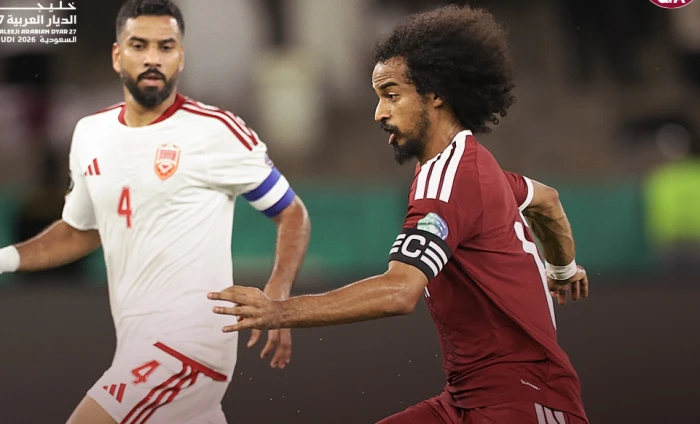 بالفيديو..قطر تفوز على البحرين بثنائية نظيفة في افتتاح مشوارها بخليجي 27