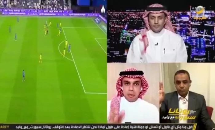 بالفيديو.. عثمان والعبكري يتفقان على وجود ركلة جزاء غير محتسبة في مواجهة الهلال والحزم.. والزلال يعلق