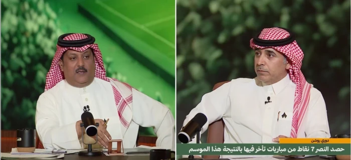 بالفيديو.. العجمة: "فيه لاعبين اثنين في النصر ما أدري وينهم عبدالرحمن غريب وعبدالكريم حيدر".. والحربي يرد